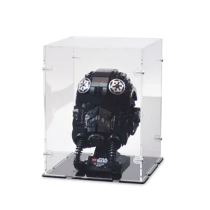 TIE Fighter Pilot Helmet LEGO Display Case for LEGO Set 75274  | Dream Car Planet