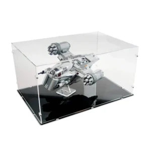 The Mandalorian Bounty Hunter Transport XL LEGO Display Case for LEGO Set 75292  | Dream Car Planet