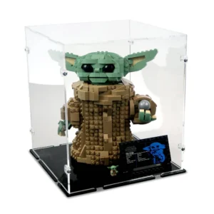Mandalorian The Child LEGO Display Case for LEGO Set 75318  | Dream Car Planet
