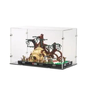Dagobah Jedi Training Diorama LEGO Display Case for LEGO Set 75330  | Dream Car Planet