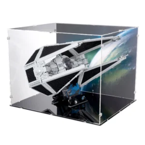 UCS TIE Interceptor LEGO Display Case for LEGO Set 75382  | Dream Car Planet