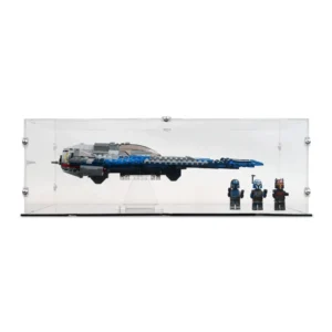 Mandalorian Starfighter LEGO Display Case & Stand for LEGO Set 75316  | Dream Car Planet