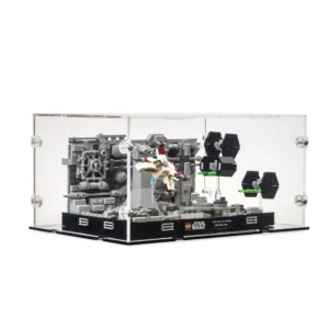 Death Star Trench Run Diorama LEGO Display Case for LEGO Set 75329  | Dream Car Planet