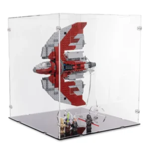 Ahsoka Tano's T-6 Jedi Shuttle LEGO Display Case & Stand for LEGO Set 75362  | Dream Car Planet