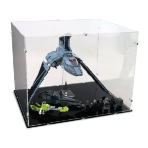 Bad Batch Attack Shuttle XL LEGO Display Case & Stand for LEGO Set 75314  | Dream Car Planet