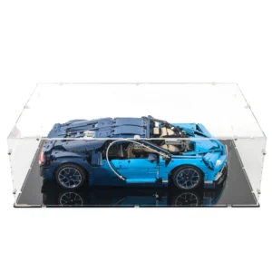 Bugatti Chiron LEGO Display Case for LEGO Set 42083  | Dream Car Planet