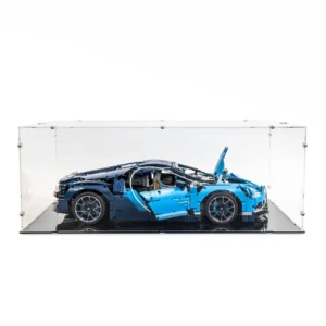 Bugatti Chiron XL LEGO Display Case for LEGO Set 42083  | Dream Car Planet