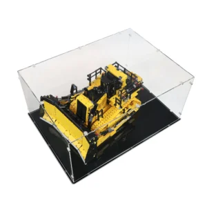 Cat D11 Bulldozer LEGO Display Case for LEGO Set 42131  | Dream Car Planet