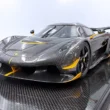 Frontiart 1-8 koenigsegg Jesko Carbon Gold 2